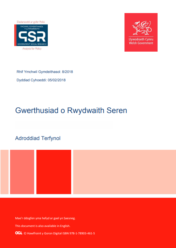 Cover of "Evaluation of the Seren Network"